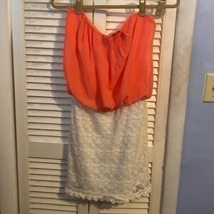 Trixxi strapless dress